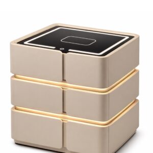 Ziyane LumiStack Smart Pedestal - Wireless Charging & LED Design