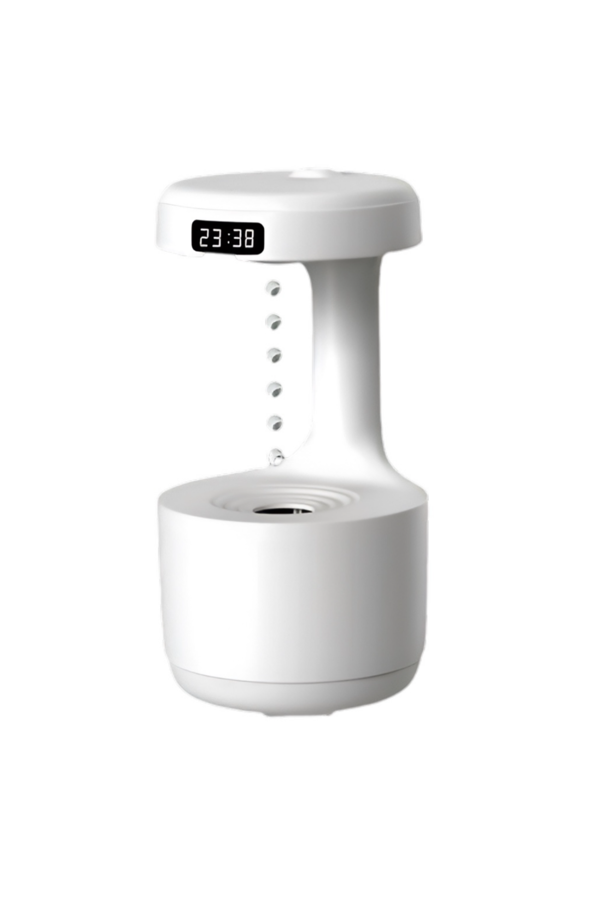 LED Anti-Gravity Humidifier Clock