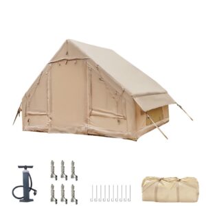 Inflatable Camping Tent 6-Person - U-Shaped Doors - 300x210cm