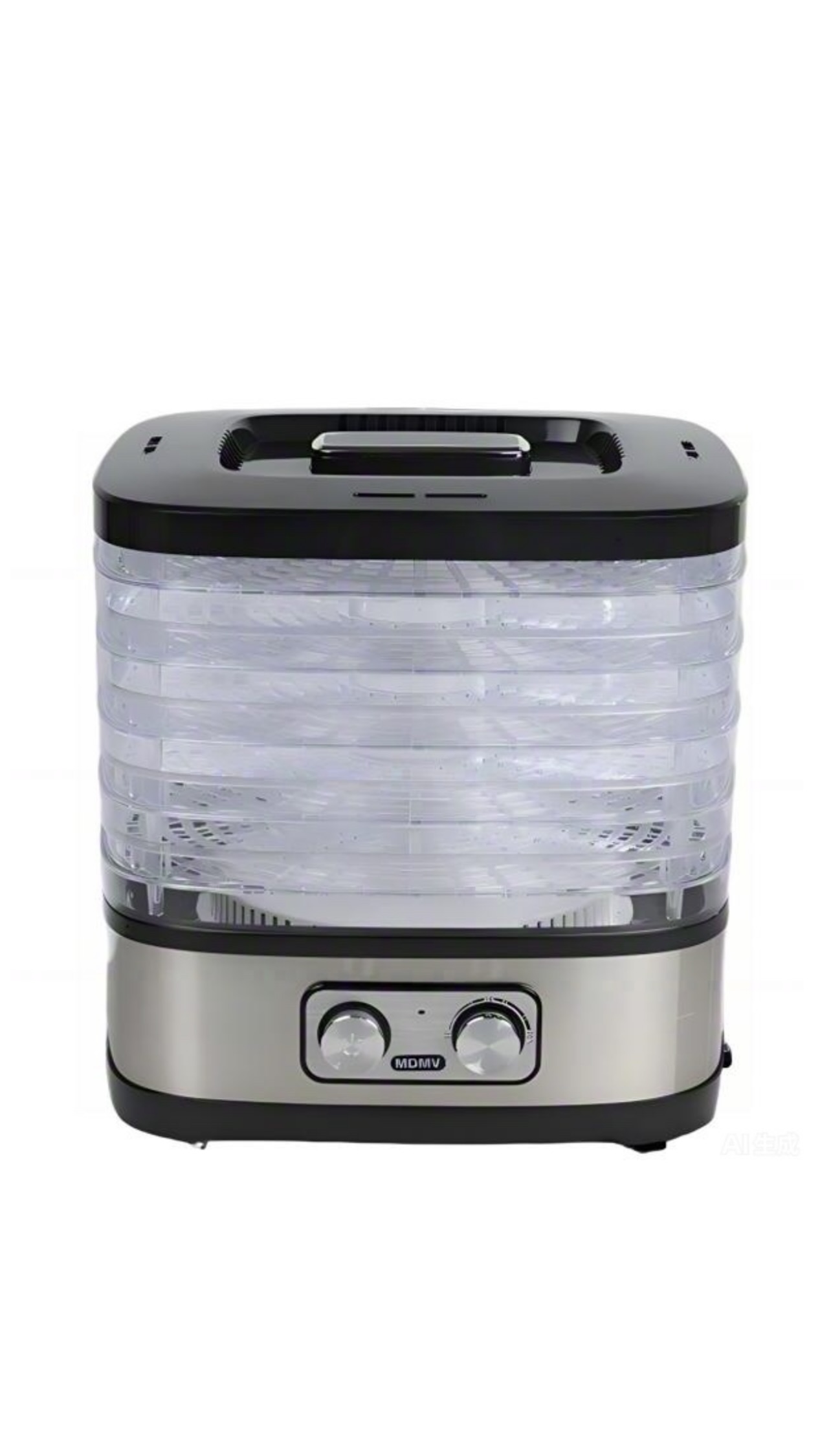 MDMV 240W Food Dehydrator - 5-Layer Mechanical Dryer for Fruits & Meat