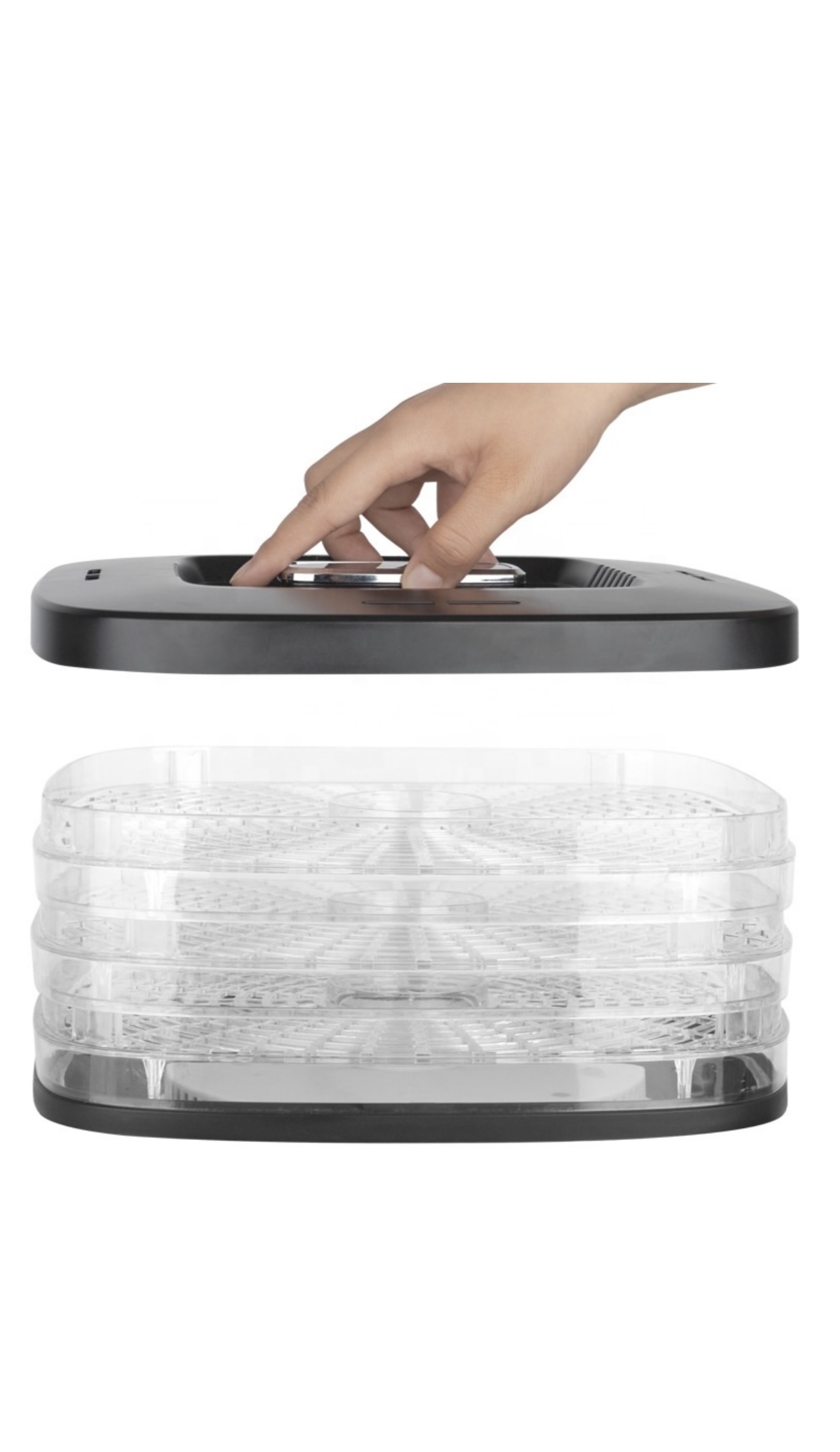 MDMV 240W Food Dehydrator - 5-Layer Mechanical Dryer for Fruits & Meat - Image 3