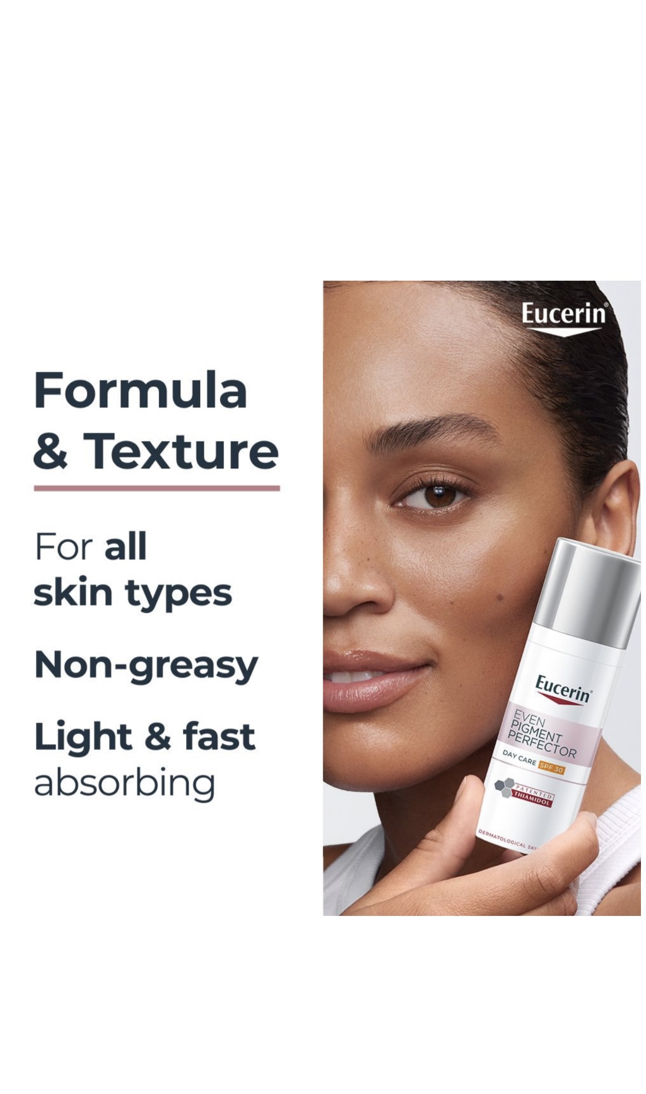 Eucerin Even Pigment Perfector Face Day Cream, SPF 30, for Dark Marks, 50ml - Image 4