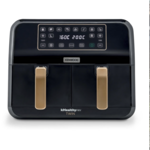 Kenwood - 8L kHealthy Dual Air Fryer - HFP70.000BK