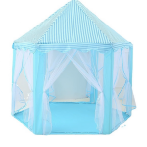 Princess/Prince Castle Portable Play Tent with Net for Kids