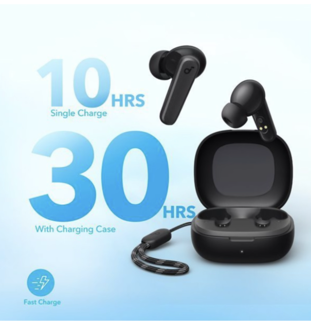soundcore R50i True Wireless Earbuds 30H IPX5 Bluetooth 5.3 - Image 2