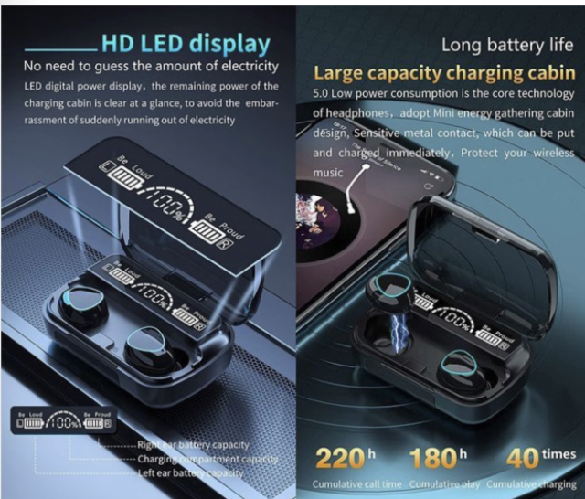 Wireless Headphones & Earbuds Combo - Image 3