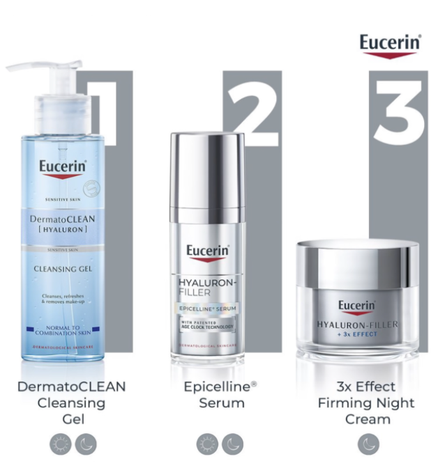 Eucerin Hyaluron Filler Anti-Age Face Night Cream, All Skin Types, 50ml - Image 9