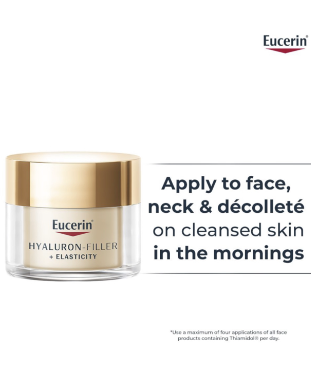 Eucerin Hyaluron Filler + Elasticity Anti-Age Face Day Cream, SPF30, 50ml - Image 8