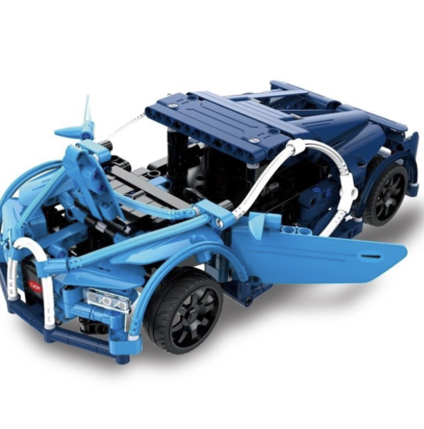 CaDA Tech R/C Sportscar - Bugatti - 419-Piece - 28cm Long - Image 4