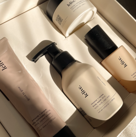 Lelive Body Glow Up: Mini Edition | 4-Piece Set - Image 3