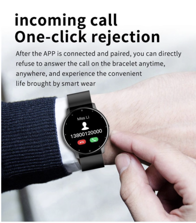 Smart Watch with Multiple Sports Modes, Blood Pressure, Heart Rate Monitor - Image 4