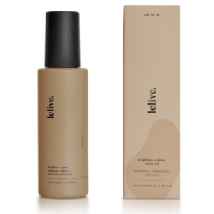 Lelive- oil la la | brighten + glow body oil (100ml)