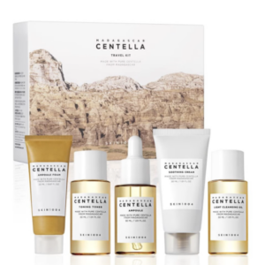 SKIN1004 Centella Cleanser, Face Serum, Toner, Soothing SkinCare Travel Set