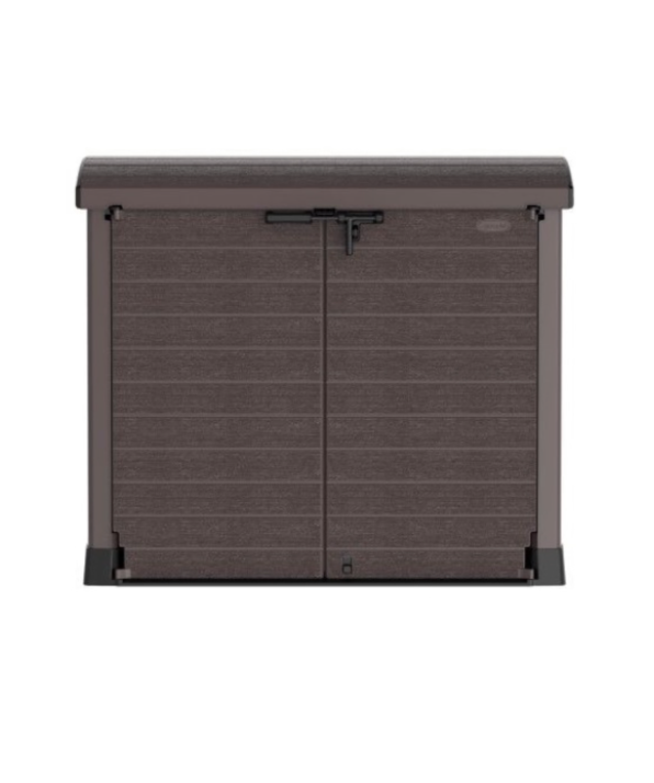 Cedargrin Storage Shed Arc Lid 12001 Dark Brown (145 X 82.5 X 125 cm) - Image 4