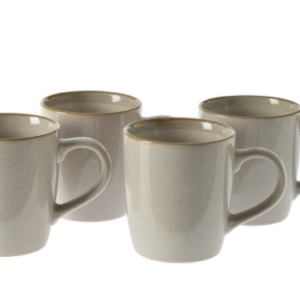 George & Mason - Aspen Mug 4pk- Cream