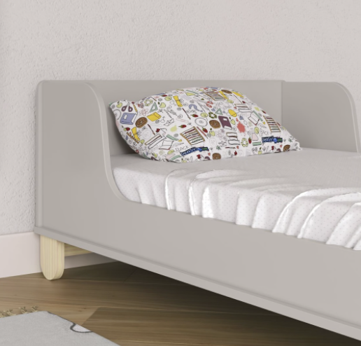 George &Mason Baby - 2-in-1 Zupy Cot Bed - Grey - Image 4