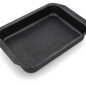 George & Mason - Black Rectangular Roasting Pan - 35cm