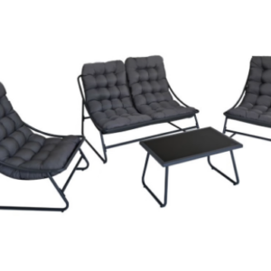 George & Mason Lenny Conversation Patio Set with Cushions