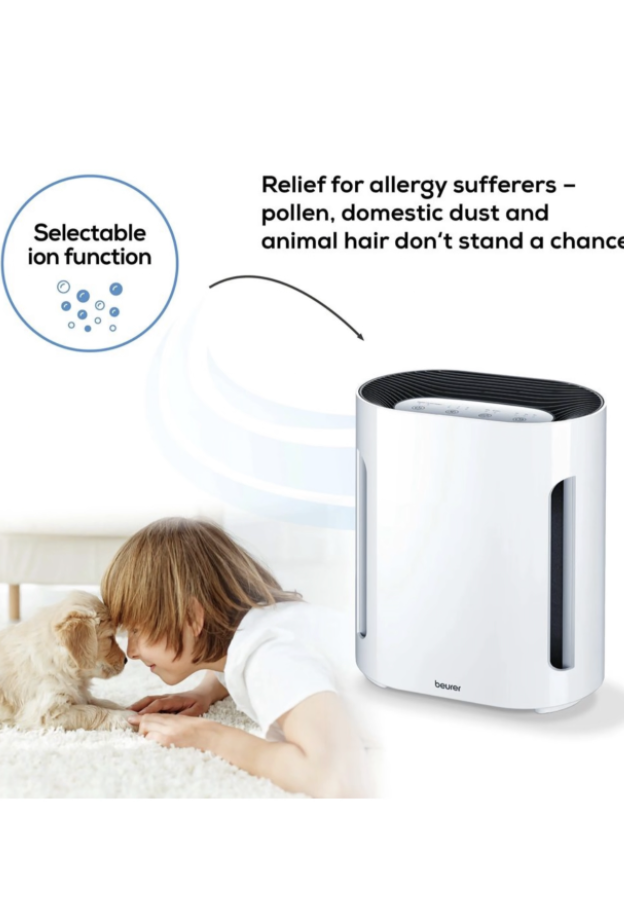 Beurer Germany Air Purifier LR 210 Clean Air Reduces Allergies: 26m2 Rooms - Image 4