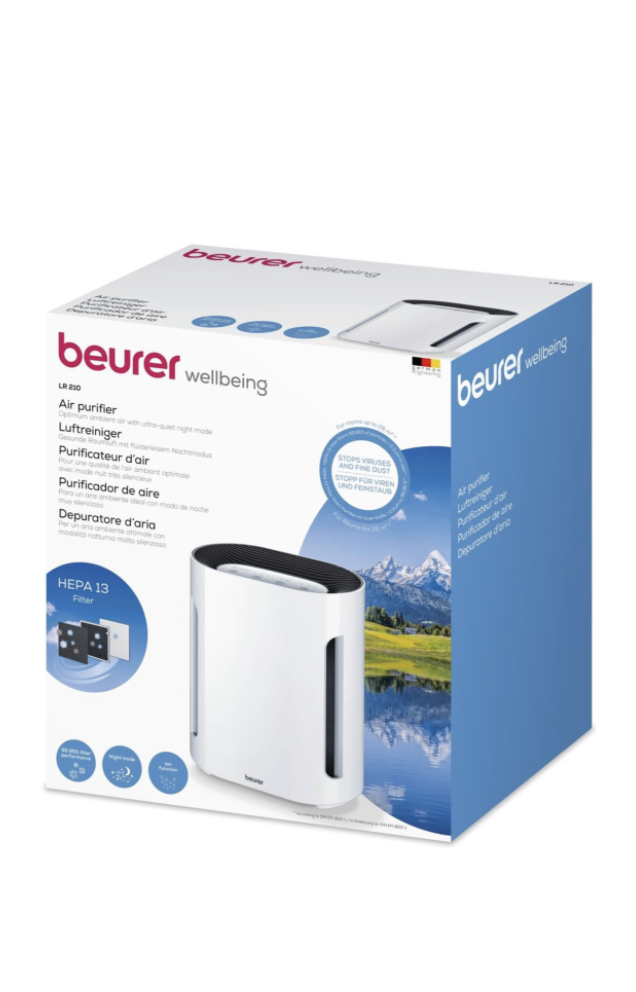 Beurer Germany Air Purifier LR 210 Clean Air Reduces Allergies: 26m2 Rooms - Image 13