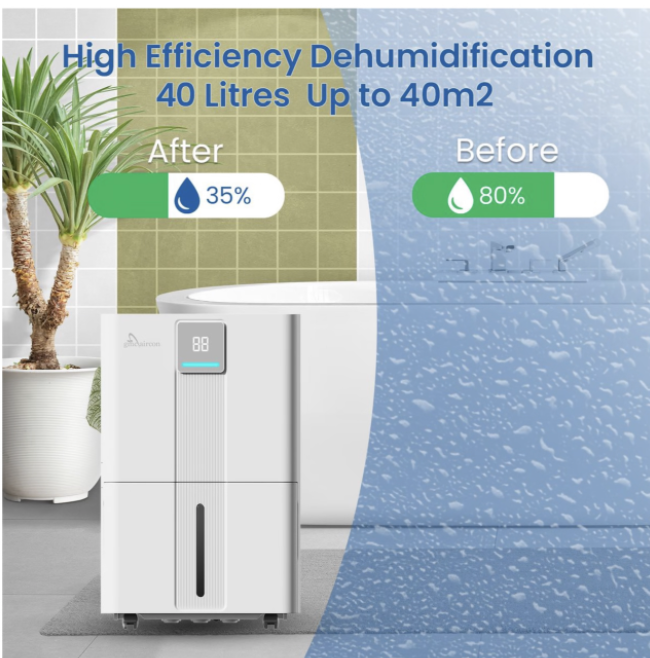 GMC - Dehumidifier - 40 Litre WIFI Dehumidifier - Image 7