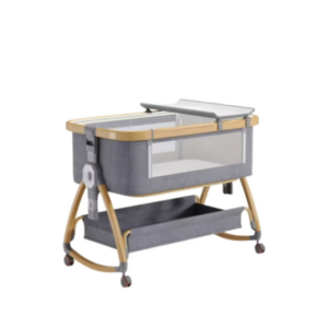 Bassinet Portable Baby Crib-Grey