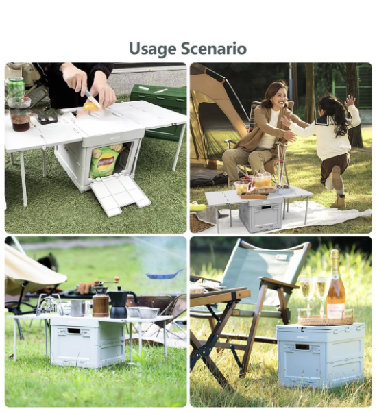 Foldable Outdoor Dining Table - Image 2