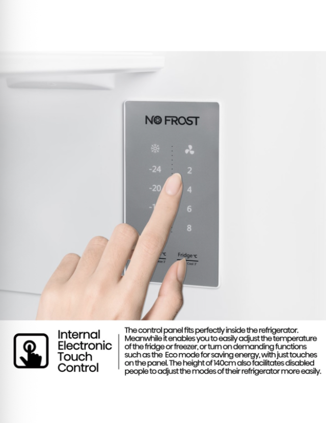 Hisense 394L PureFlat Door Fridge with Durable Inverter and Water Dispenser - Image 9