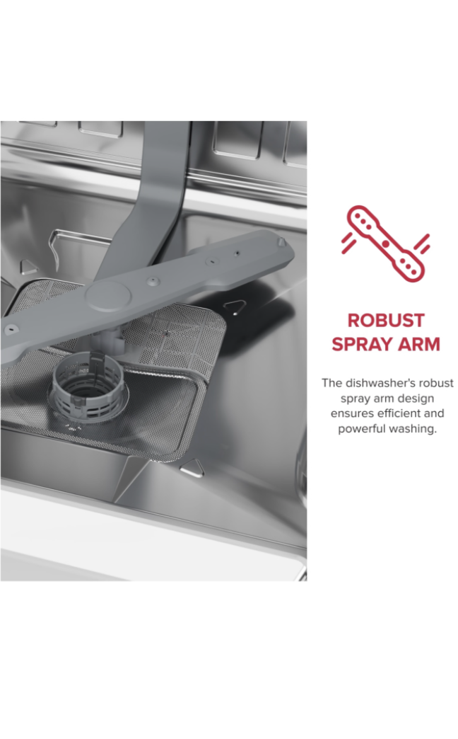 Defy DDW242 13 Place Atlantis Dishwasher, 12.9L per Cycle, At+, Grey - Image 8