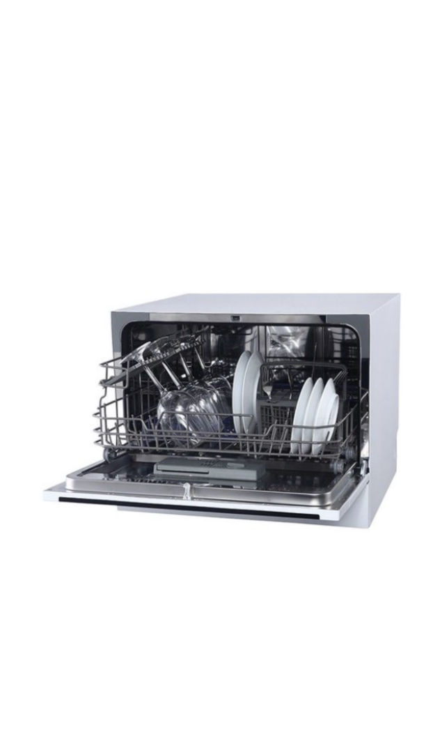 Midea 6 Place Countertop Dishwasher - White - Image 3