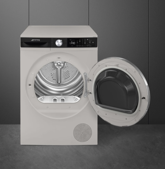 Smeg 7kg Silver Condenser Tumble Dryer D3T7SSA - Image 2