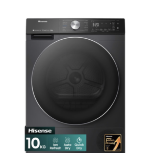 Hisense 10Kg Smart Heat Pump Tumble Dryer- Premium Black