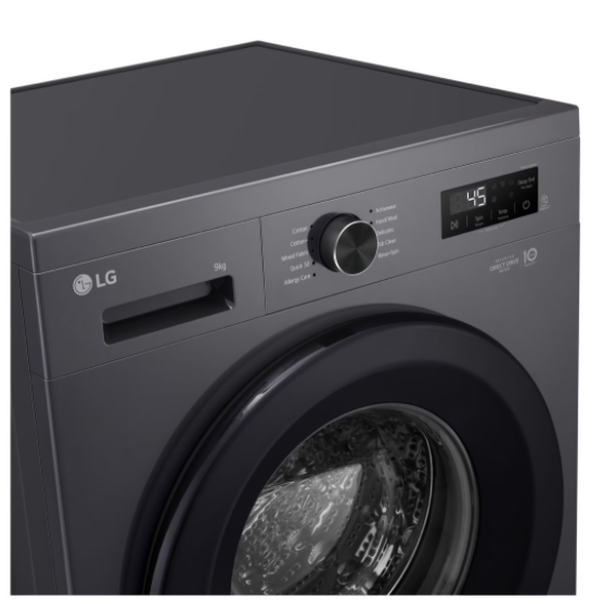 LG 8kg Front Loader Inverter Direct Drive with Steam Black Finish F2Y1TYP6J - Image 6