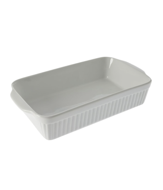 George & Mason - Ceramic Serving Bowl 34.3x18.9x7cm - White - Image 2