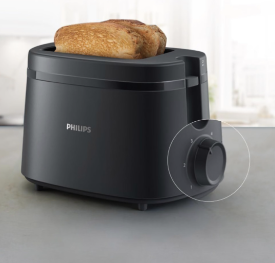 Philips Essentials Collection 1000 Series 2 Slice Toaster - Image 5