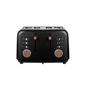 Boden Stark 4-Slice Stainless Steel Toaster - Anson Collection