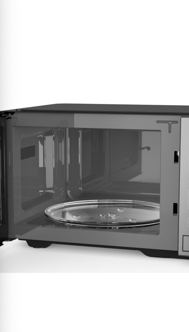 Russell Hobbs rhem21| 201 Electronic Black Mirror Microwave - Image 4