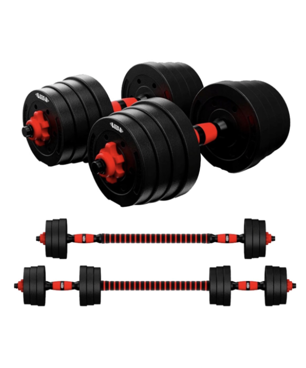 Gym Craft Adjustable Barbell & Dumbbells Weight Set - Image 3