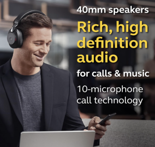 Jabra Evolve2 85, Link 380C, MS, Stereo - Image 4