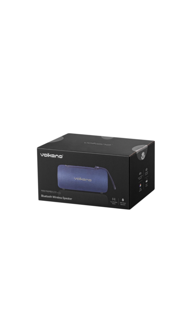 Volkano Mini Mamba 2.0 Portable Bluetooth Speaker with Lights & IPX5 Rating - Image 9