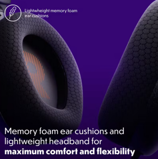 JBL Quantum 100M2 Wired Over-Ear Gaming Headset with Detachable Mic - Image 8