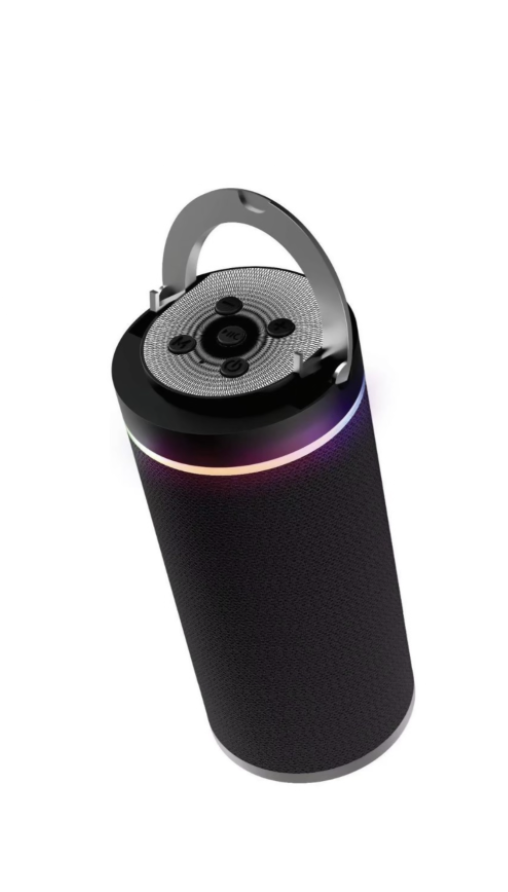 Omega Party Pulse Portable Bluetooth Speaker in Black OP-8011A - Image 2