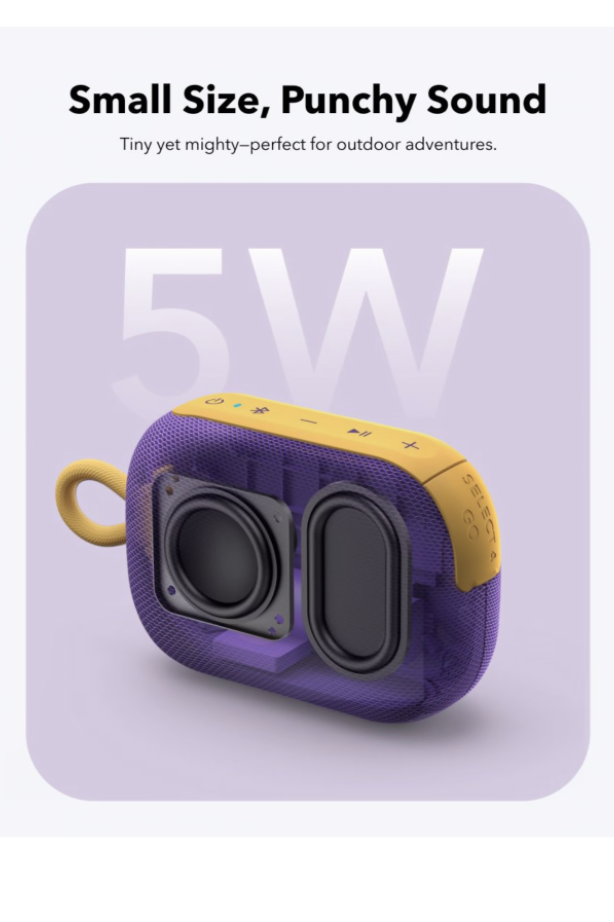 soundcore Select 4 Go 5W Portable Bluetooth Speaker IP67 Floatable - Image 41