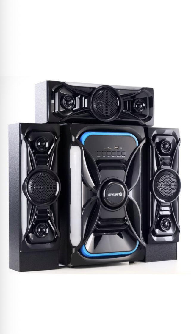 Stylus AV Blizzard 3.1 Speaker System - 700W Max Power, Bluetooth & FM