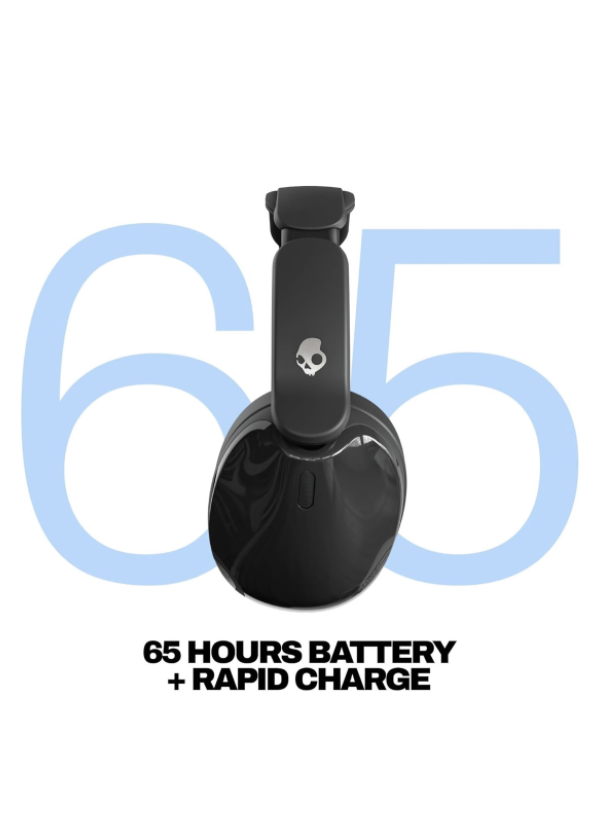 Skullcandy Hesh 540 ANC Over-Ear Wireless Bluetooth Headphones - True Black - Image 3