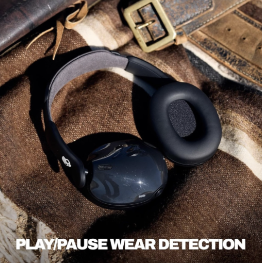 Skullcandy Hesh 540 ANC Over-Ear Wireless Bluetooth Headphones - True Black - Image 6