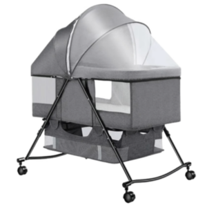 Baby Crib 3 in 1 Cradle, Travel Cot, Rocker