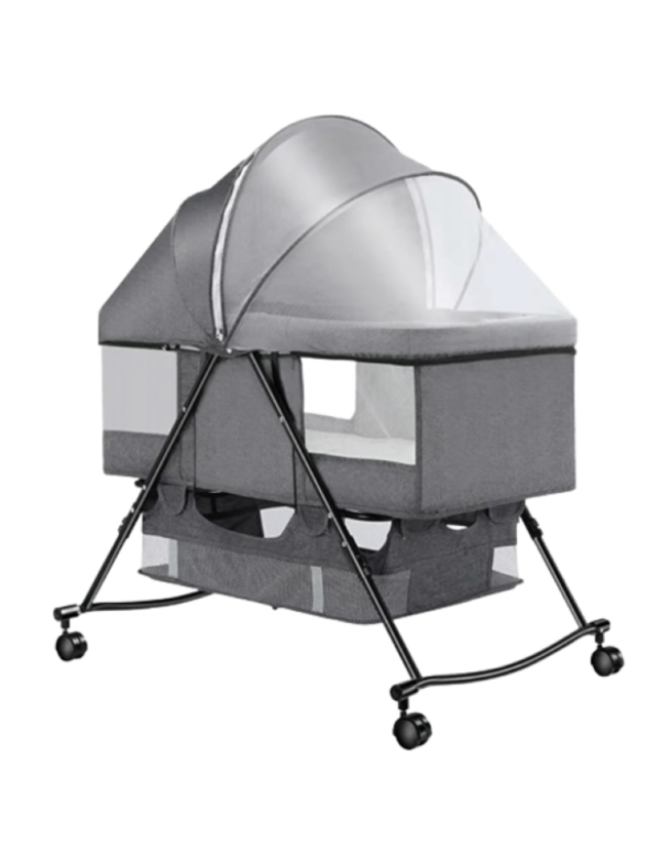 Baby Crib 3 in 1 Cradle, Travel Cot, Rocker