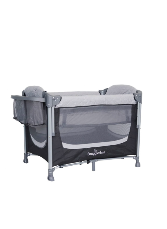 Snuggletime Quilted Co-Sleeper Camp Cot - Image 2