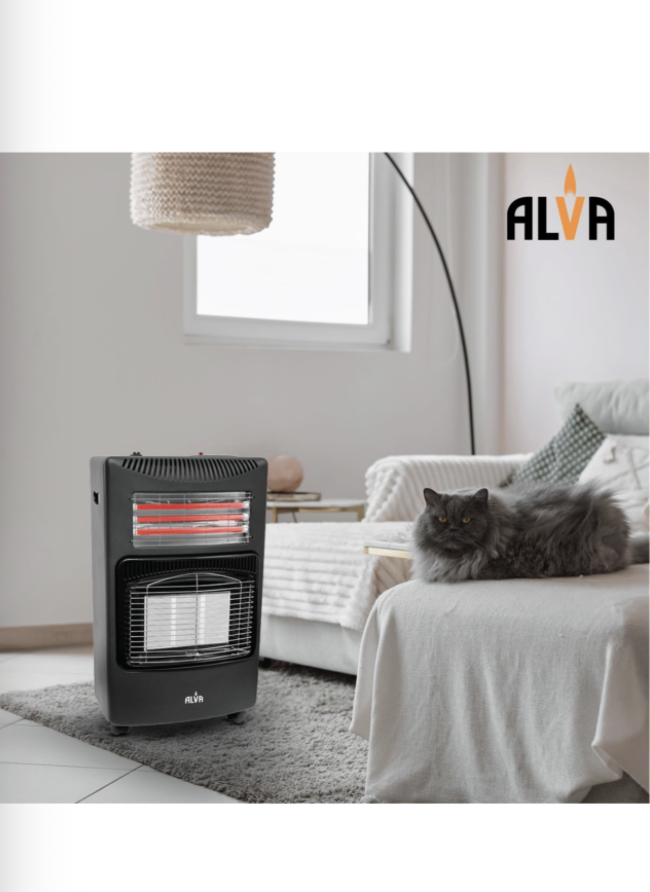 ALVA - Infrared Radiant Gas & Electric Dual Indoor Heater - Image 8